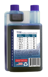 QWC-32 oz. Biodegradable Windshield Washer Fluid Concentrate